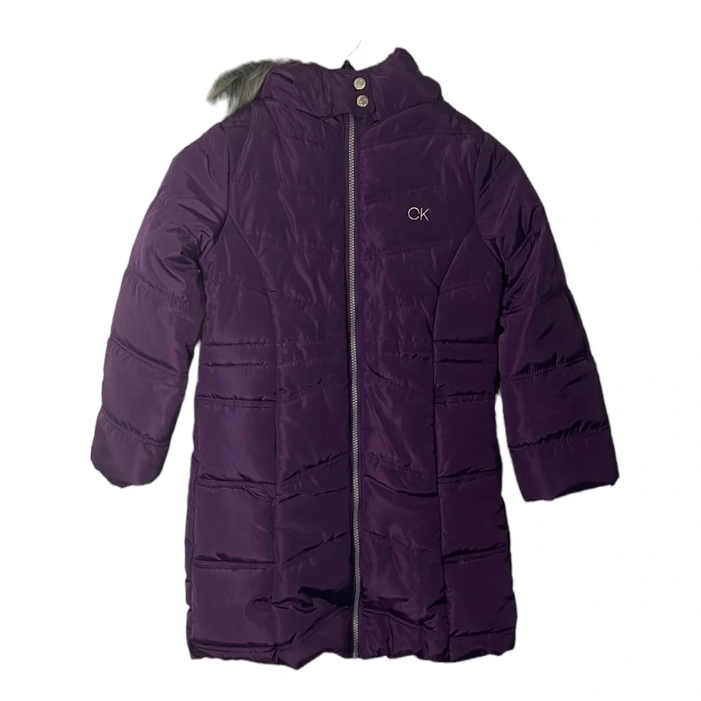 Calvin Klein Girls Aerial Jacket - Picture 1 of 7